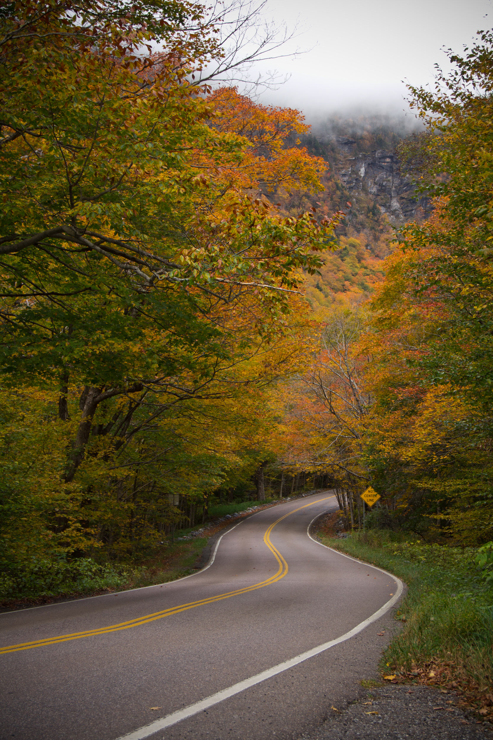 Smuggler’s Notch Scenic Drive in Stowe, VT